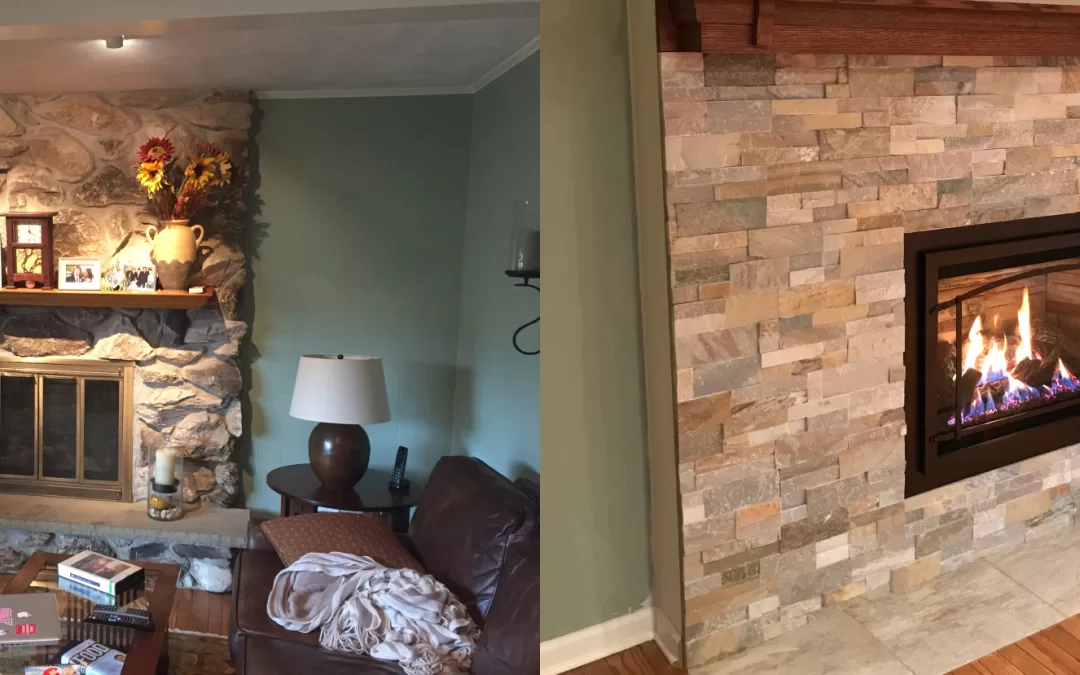 Inspiration insert w/ Reface with Sierra Accent from Realstone Systems