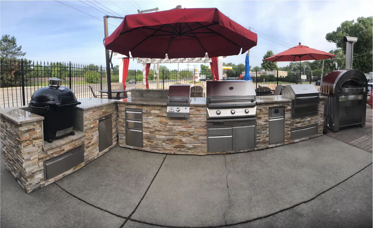 Grilling Centers Islands