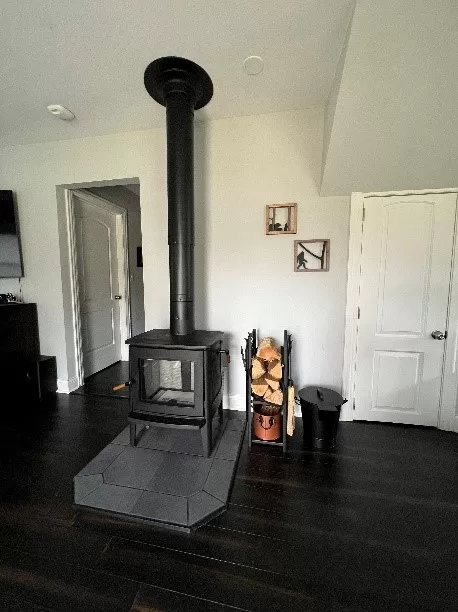 woodburning freestanding stove project by Hearth and Home
