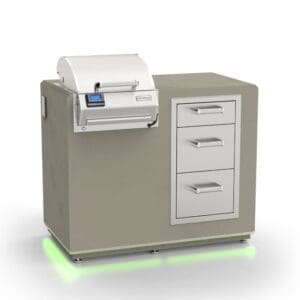 Fire Magic - Electric Grill Island Bundle with Triple Drawer